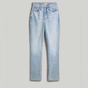 NWT Madewell The Perfect Curvy Jeans Light Wash Size 30 Tall
